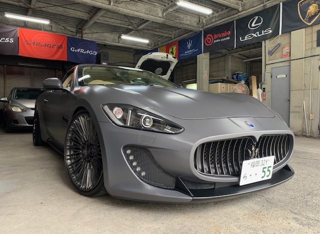 Maserati グラントゥーリズモ　レーダー取付