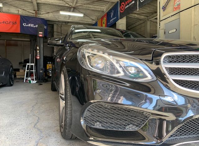 MercedesBenz Eクラス（W212)ブレーキパッド交換 – Garage55